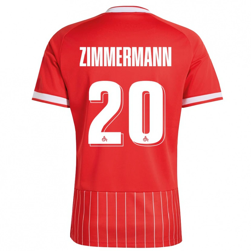 Danxen Criança Camisola Nick Zimmermann #20 Vermelho Branco Verde Alternativa 2026/27 Camisa Brasil