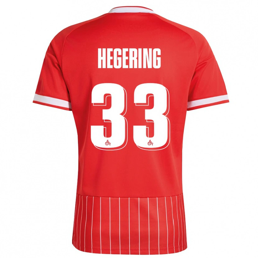 Danxen Criança Camisola Marina Hegering #33 Vermelho Branco Verde Alternativa 2026/27 Camisa Brasil