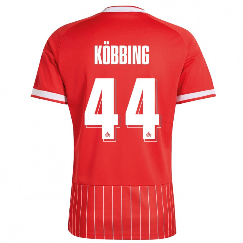 Danxen Criança Camisola Matthias Köbbing #44 Vermelho Branco Verde Alternativa 2026/27 Camisa Brasil