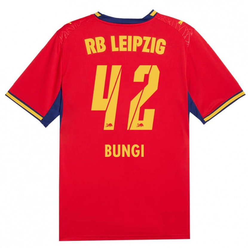 Danxen Criança Camisola Joyeux Masanka Bungi #42 Vermelho Amarelo Azul Real Alternativa 2026/27 Camisa Brasil