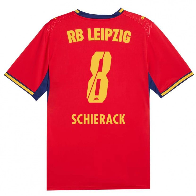 Danxen Criança Camisola Simon Schierack #8 Vermelho Amarelo Azul Real Alternativa 2026/27 Camisa Brasil