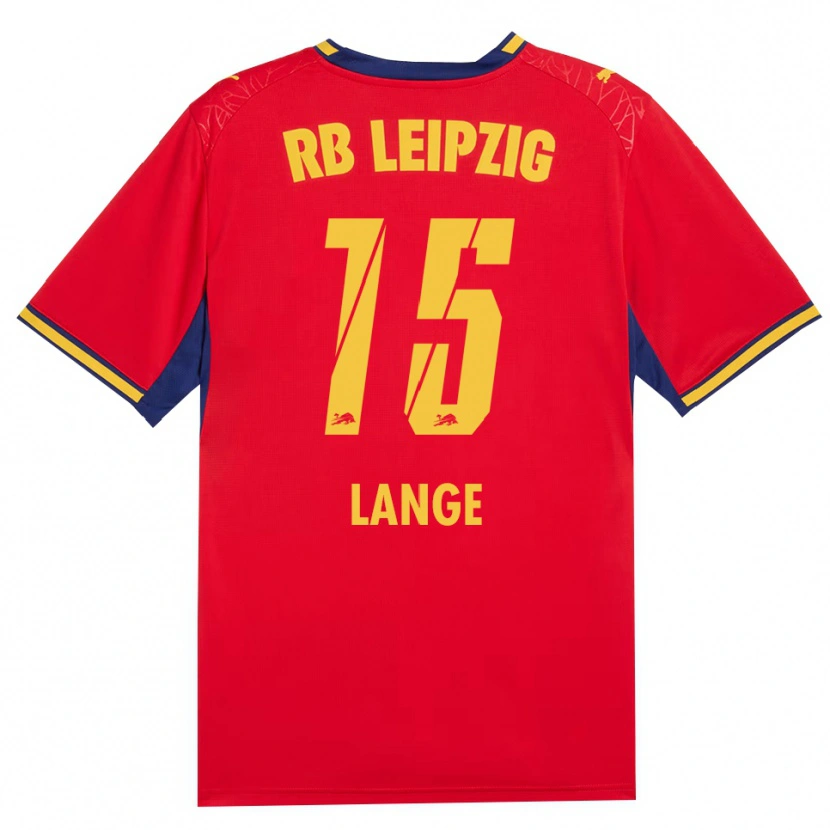 Danxen Criança Camisola Oskar Lange #15 Vermelho Amarelo Azul Real Alternativa 2026/27 Camisa Brasil