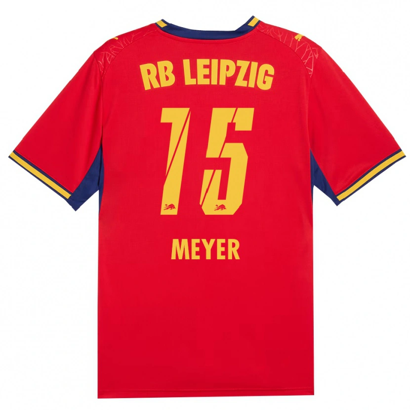 Danxen Criança Camisola Tim Meyer #15 Vermelho Amarelo Azul Real Alternativa 2026/27 Camisa Brasil