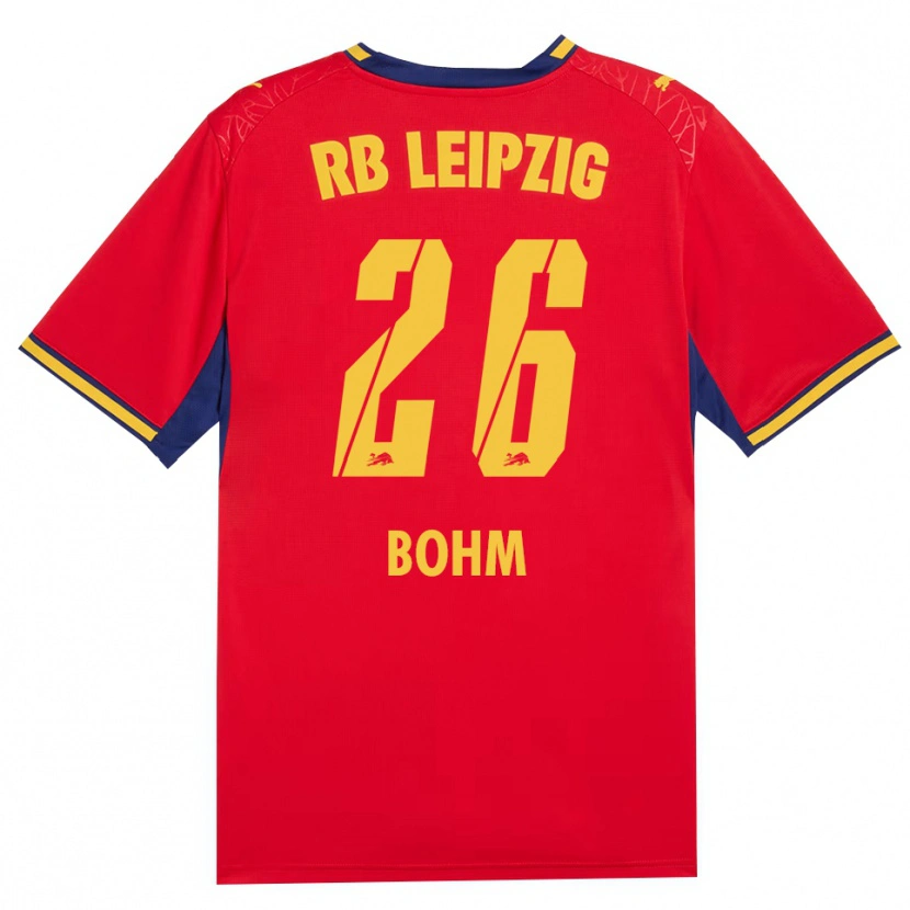 Danxen Criança Camisola Pepe Böhm #26 Vermelho Amarelo Azul Real Alternativa 2026/27 Camisa Brasil