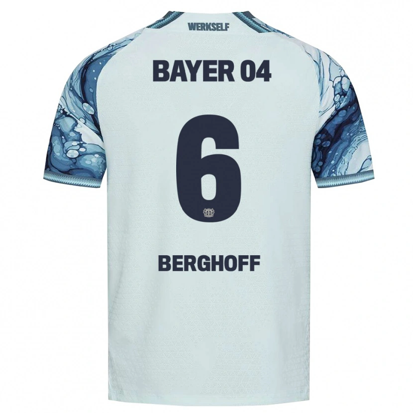 Danxen Criança Camisola Jonah Berghoff #6 Verde Escuro Preto Alternativa 2026/27 Camisa Brasil