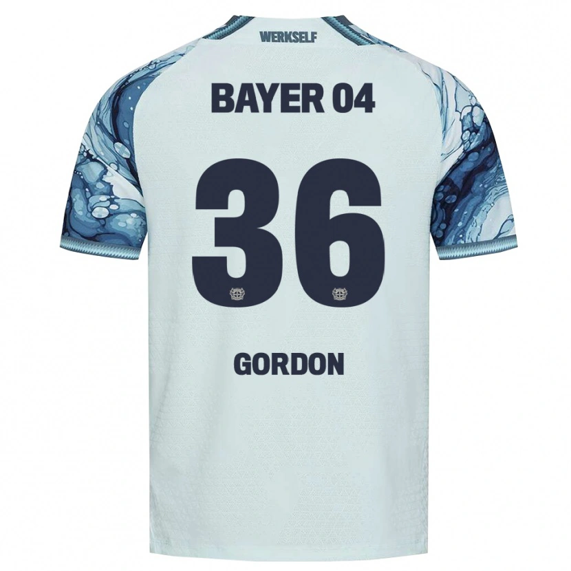 Danxen Criança Camisola Max Gordon #36 Verde Escuro Preto Alternativa 2026/27 Camisa Brasil
