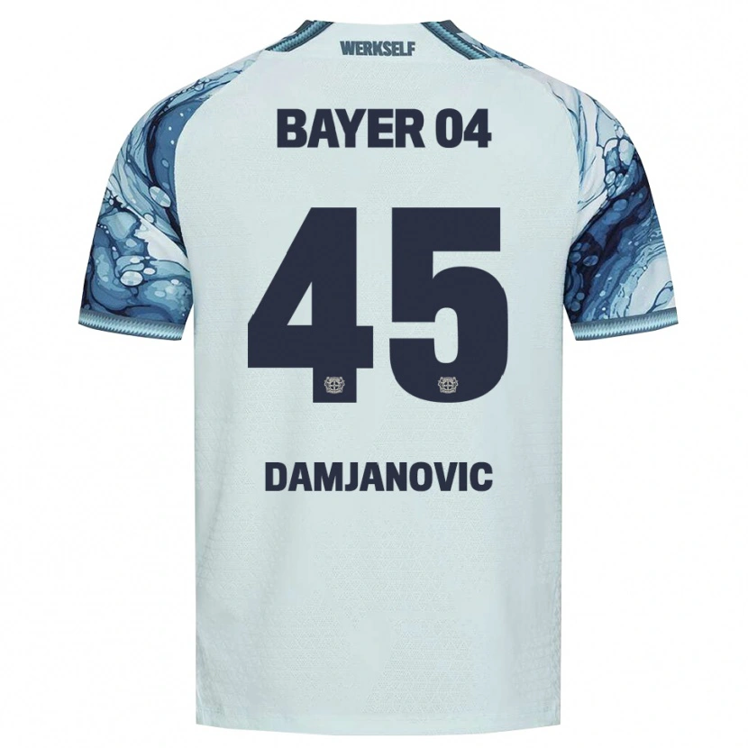 Danxen Criança Camisola Aleksa Damjanovic #45 Verde Escuro Preto Alternativa 2026/27 Camisa Brasil