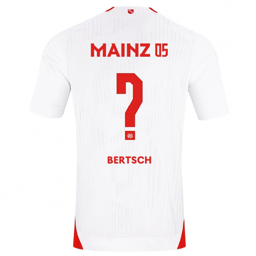 Danxen Criança Camisola Paul Bertsch #0 Branco Vermelho Amarelo Alternativa 2026/27 Camisa Brasil