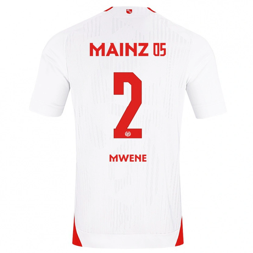 Danxen Criança Camisola Phillipp Mwene #2 Branco Vermelho Amarelo Alternativa 2026/27 Camisa Brasil
