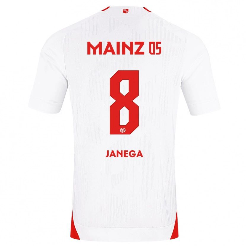 Danxen Criança Camisola Jan Janega #8 Branco Vermelho Amarelo Alternativa 2026/27 Camisa Brasil