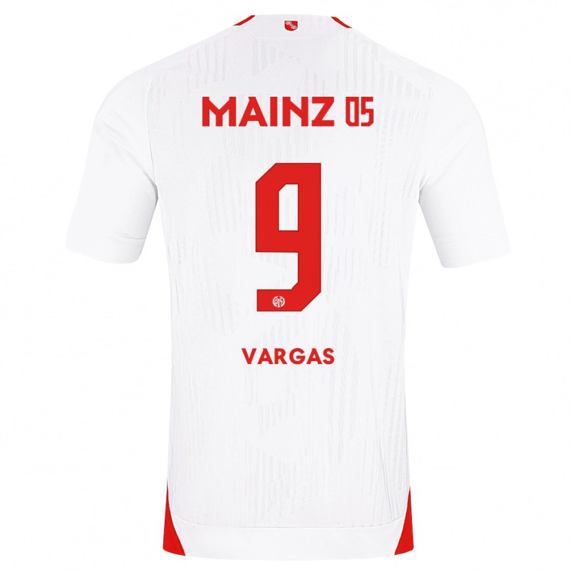 Danxen Criança Camisola Nayrobi Vargas #9 Branco Vermelho Amarelo Alternativa 2026/27 Camisa Brasil