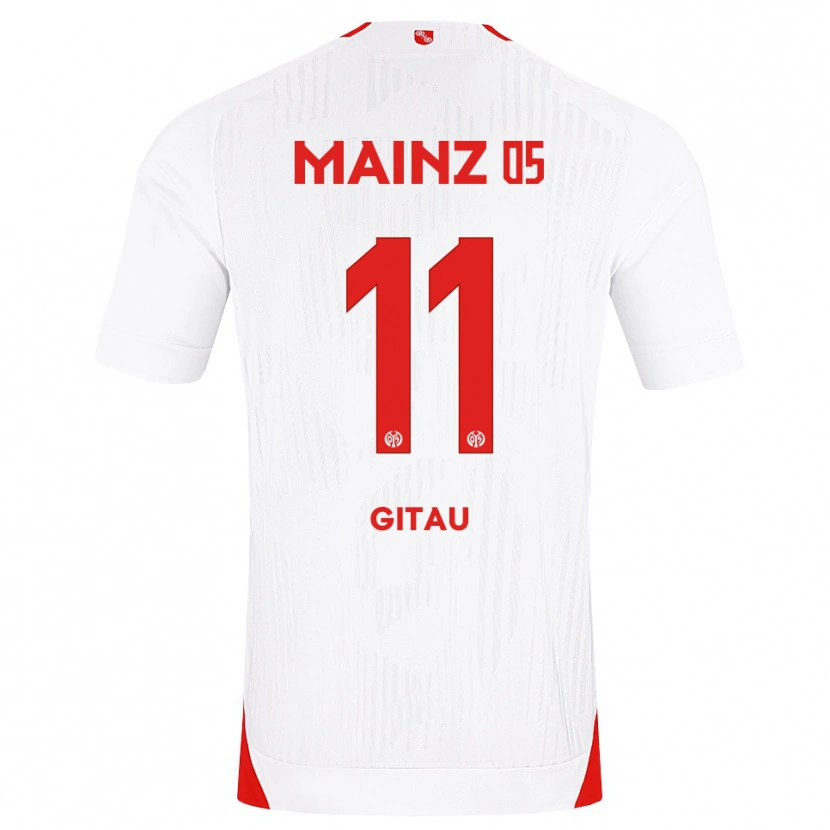 Danxen Criança Camisola Andre Gitau #11 Branco Vermelho Amarelo Alternativa 2026/27 Camisa Brasil