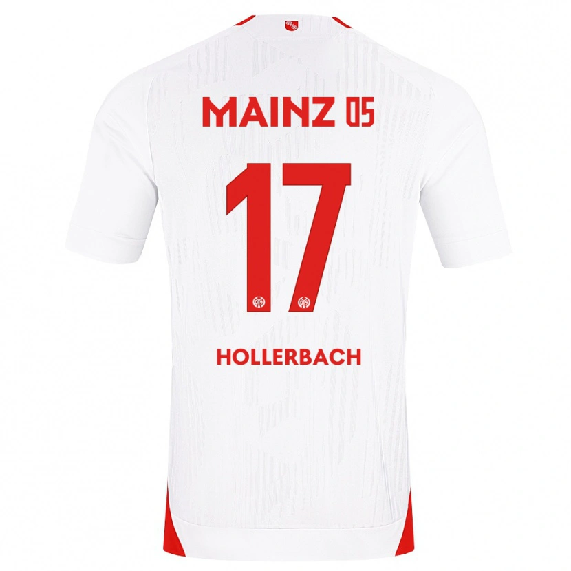 Danxen Criança Camisola Benedict Hollerbach #17 Branco Vermelho Amarelo Alternativa 2026/27 Camisa Brasil