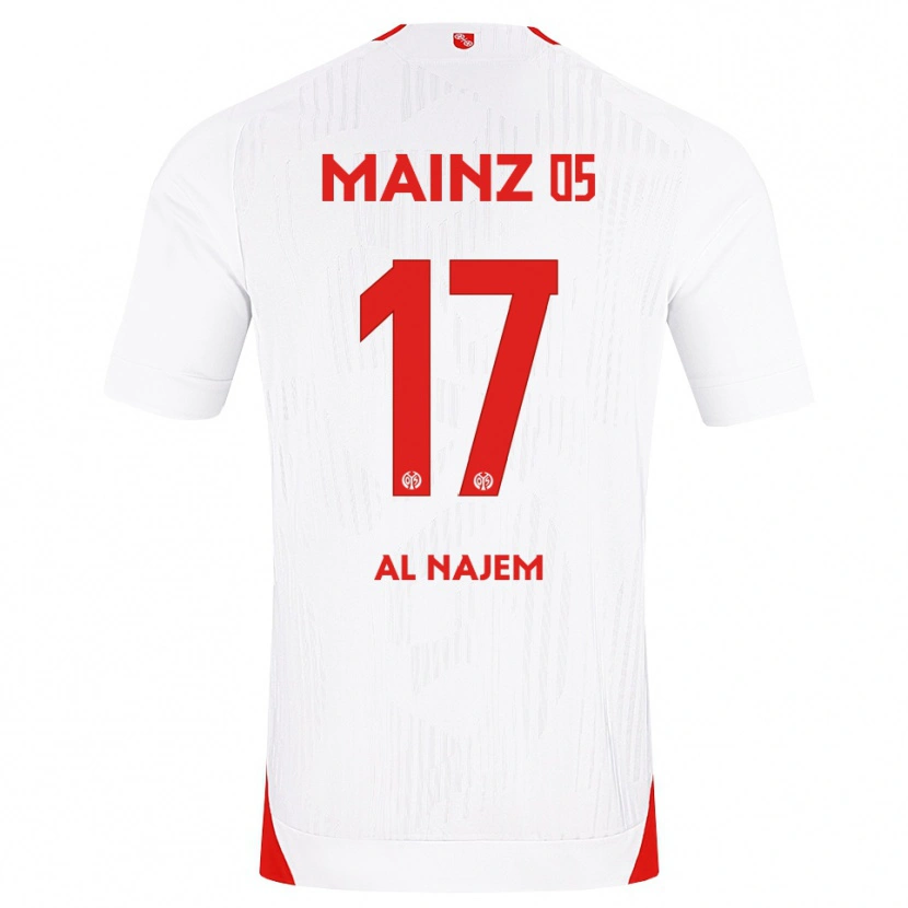 Danxen Criança Camisola Salma Al Najem #17 Branco Vermelho Amarelo Alternativa 2026/27 Camisa Brasil