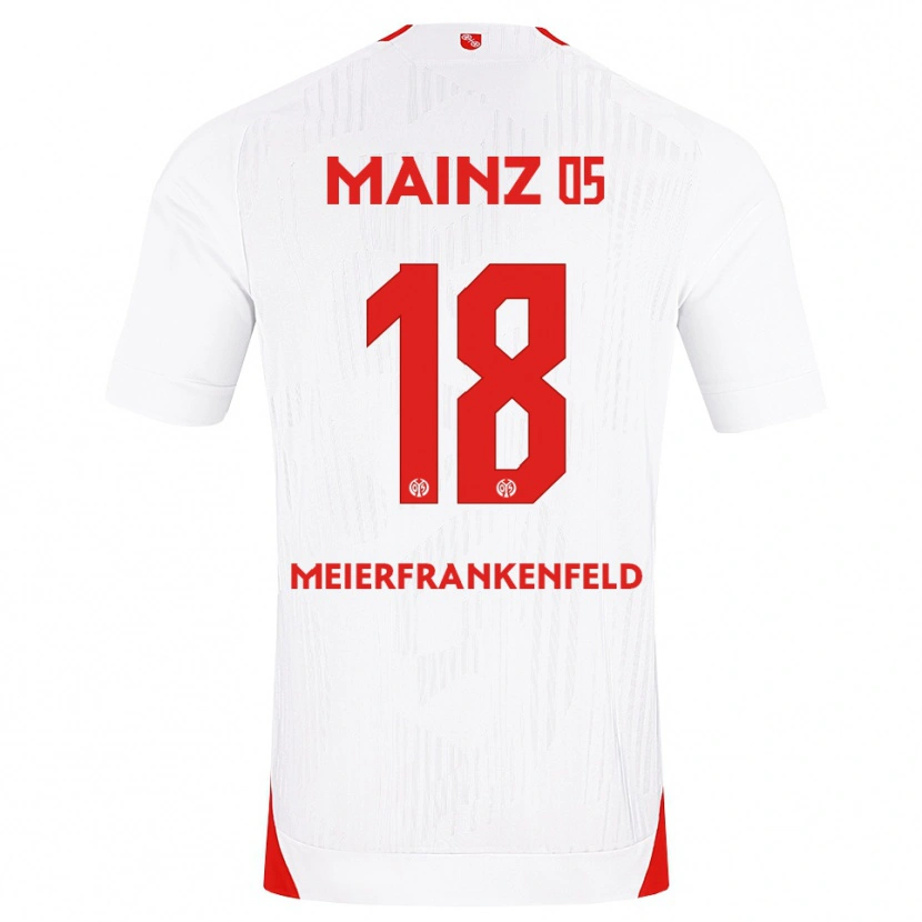 Danxen Criança Camisola Jana Meierfrankenfeld #18 Branco Vermelho Amarelo Alternativa 2026/27 Camisa Brasil