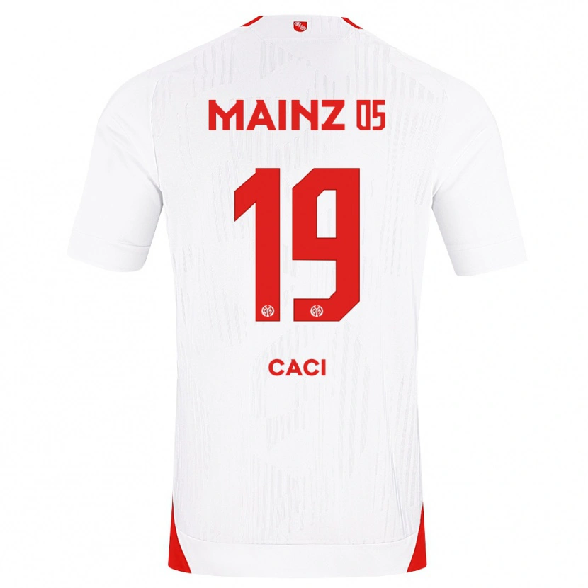 Danxen Criança Camisola Anthony Caci #19 Branco Vermelho Amarelo Alternativa 2026/27 Camisa Brasil