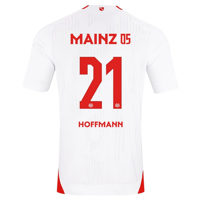 Danxen Criança Camisola Leon Hoffmann #21 Branco Vermelho Amarelo Alternativa 2026/27 Camisa Brasil