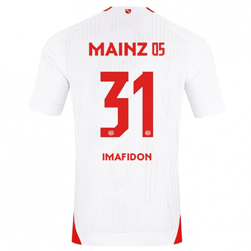 Danxen Criança Camisola Daniel Imafidon #31 Branco Vermelho Amarelo Alternativa 2026/27 Camisa Brasil