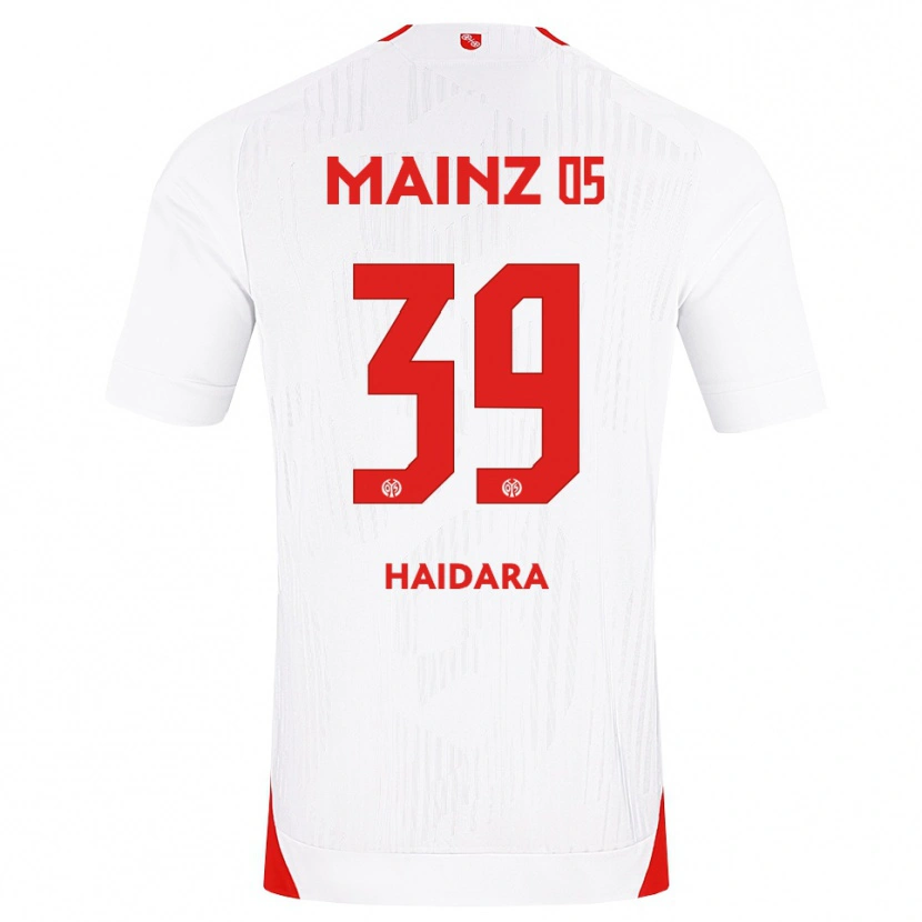 Danxen Criança Camisola Alynho Haidara #39 Branco Vermelho Amarelo Alternativa 2026/27 Camisa Brasil
