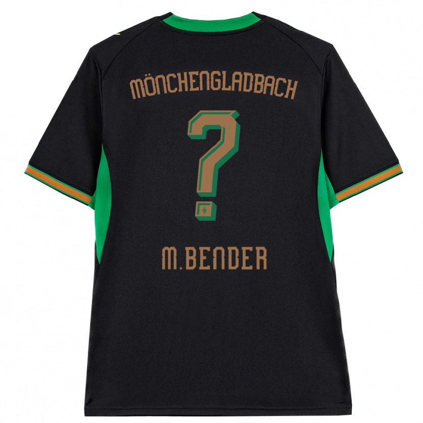 Danxen Criança Camisola Maurice Bender #0 Preto Laranja Verde Marrom Alternativa 2026/27 Camisa Brasil