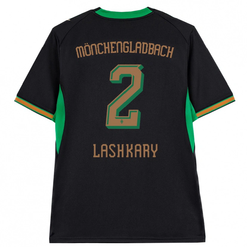 Danxen Criança Camisola Roman Lashkary #2 Preto Laranja Verde Marrom Alternativa 2026/27 Camisa Brasil