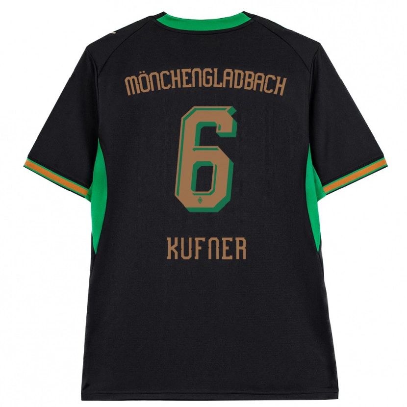 Danxen Criança Camisola Anne-Catherine Kufner #6 Preto Laranja Verde Marrom Alternativa 2026/27 Camisa Brasil