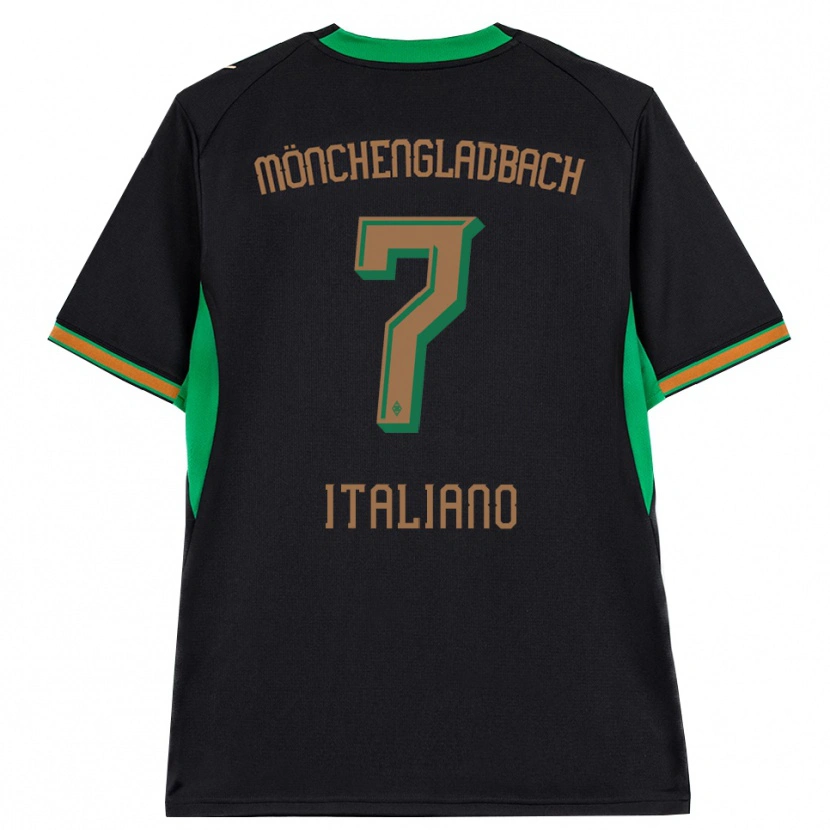 Danxen Criança Camisola Jacob Italiano #7 Preto Laranja Verde Marrom Alternativa 2026/27 Camisa Brasil
