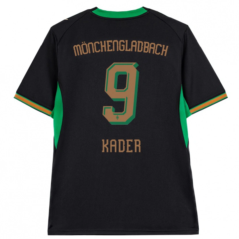 Danxen Criança Camisola Cagatay Kader #9 Preto Laranja Verde Marrom Alternativa 2026/27 Camisa Brasil