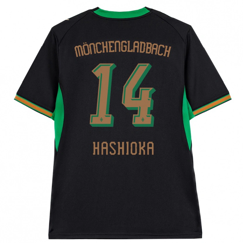 Danxen Criança Camisola Daiki Hashioka #14 Preto Laranja Verde Marrom Alternativa 2026/27 Camisa Brasil