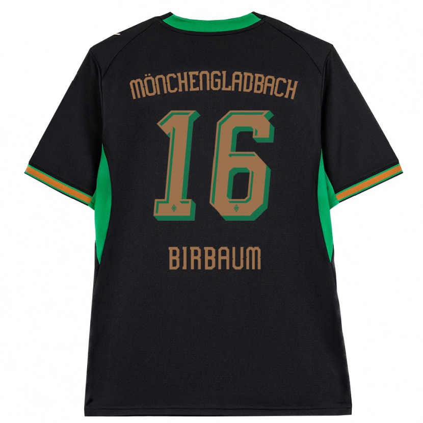 Danxen Criança Camisola Anne Birbaum #16 Preto Laranja Verde Marrom Alternativa 2026/27 Camisa Brasil