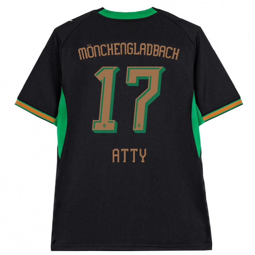 Danxen Criança Camisola Yassir Atty #17 Preto Laranja Verde Marrom Alternativa 2026/27 Camisa Brasil
