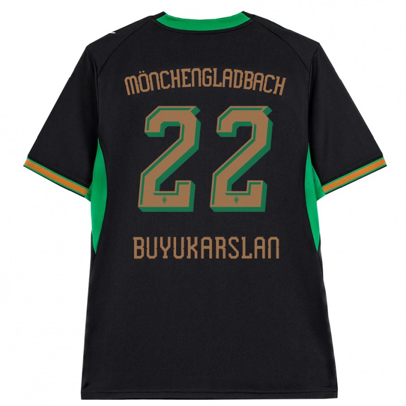 Danxen Criança Camisola Oguzcan Büyükarslan #22 Preto Laranja Verde Marrom Alternativa 2026/27 Camisa Brasil