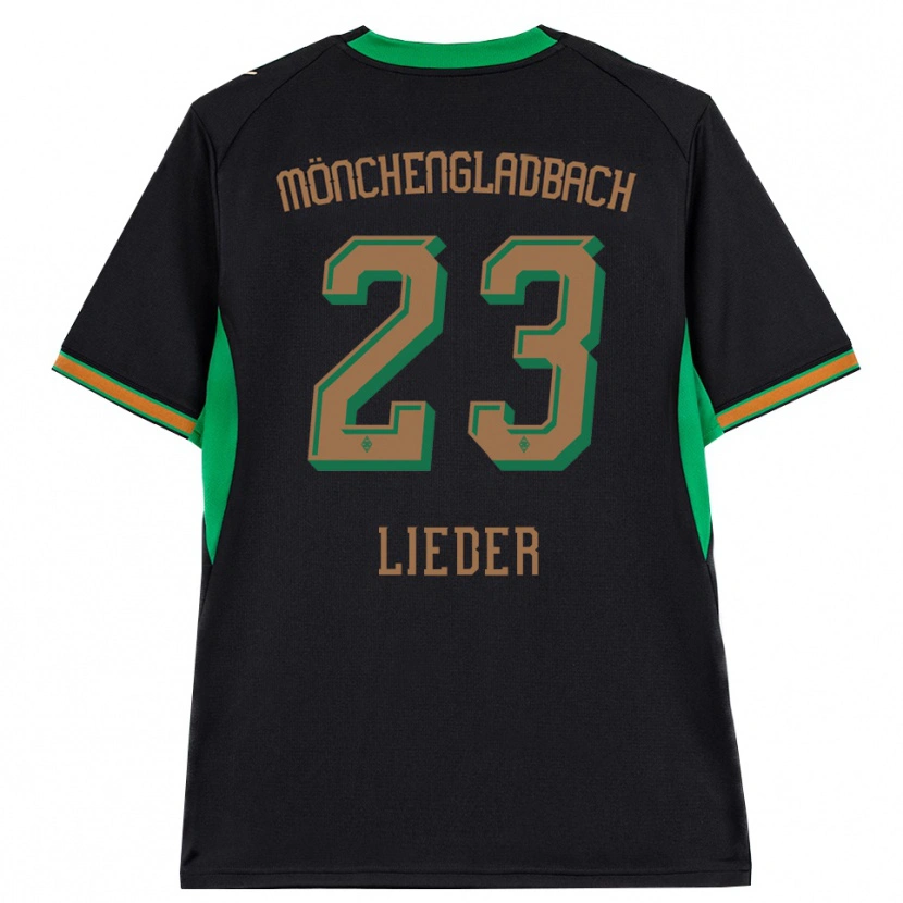 Danxen Criança Camisola Michel Lieder #23 Preto Laranja Verde Marrom Alternativa 2026/27 Camisa Brasil
