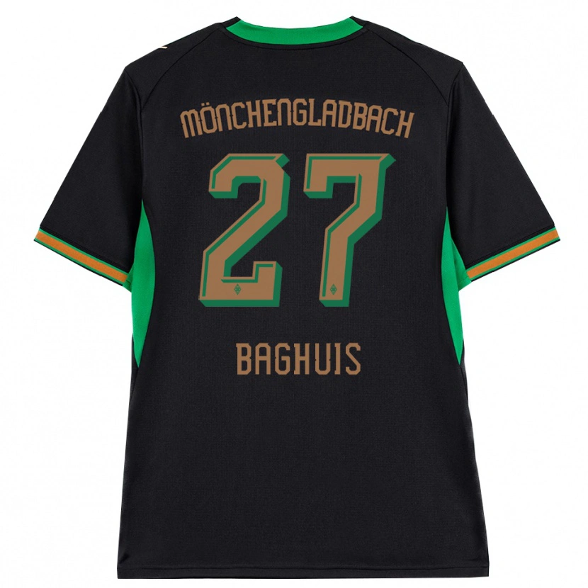 Danxen Criança Camisola Chantal Baghuis #27 Preto Laranja Verde Marrom Alternativa 2026/27 Camisa Brasil