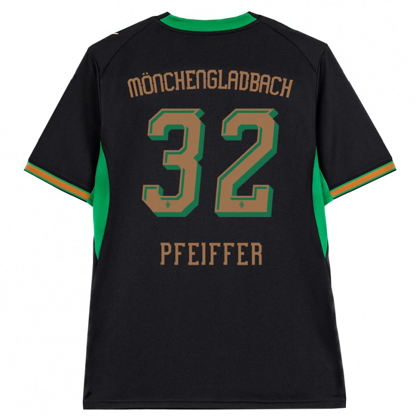 Danxen Criança Camisola Tim Pfeiffer #32 Preto Laranja Verde Marrom Alternativa 2026/27 Camisa Brasil