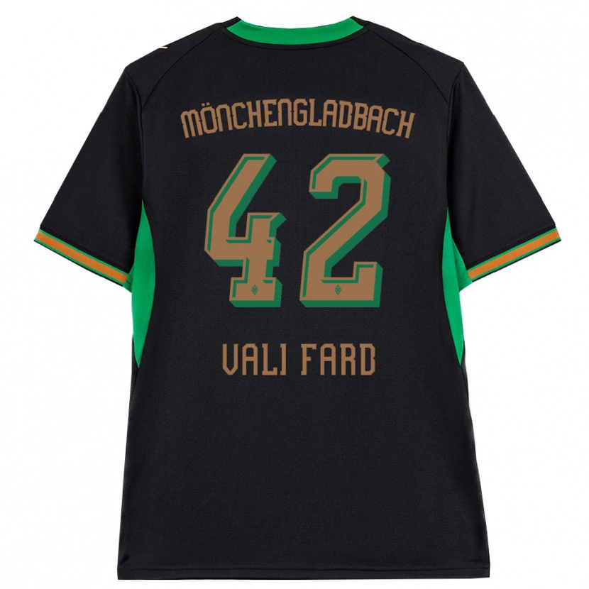 Danxen Criança Camisola Elias Vali Fard #42 Preto Laranja Verde Marrom Alternativa 2026/27 Camisa Brasil