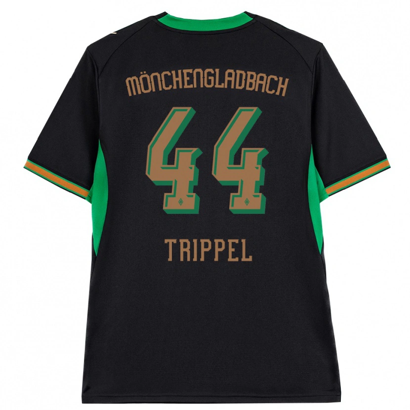 Danxen Criança Camisola Marcello Trippel #44 Preto Laranja Verde Marrom Alternativa 2026/27 Camisa Brasil