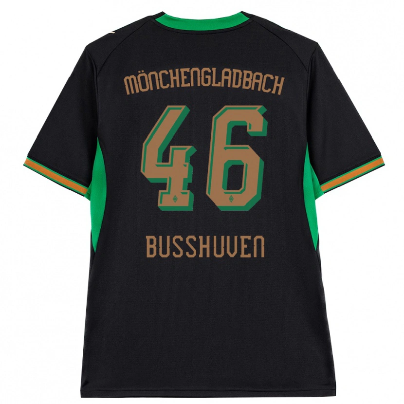 Danxen Criança Camisola Alina Busshuven #46 Preto Laranja Verde Marrom Alternativa 2026/27 Camisa Brasil