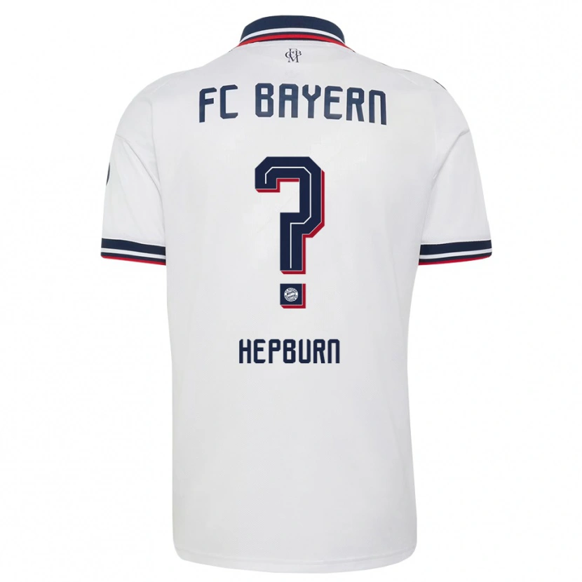Danxen Criança Camisola Barry Hepburn #0 Cinza Branco Vermelho Alternativa 2026/27 Camisa Brasil