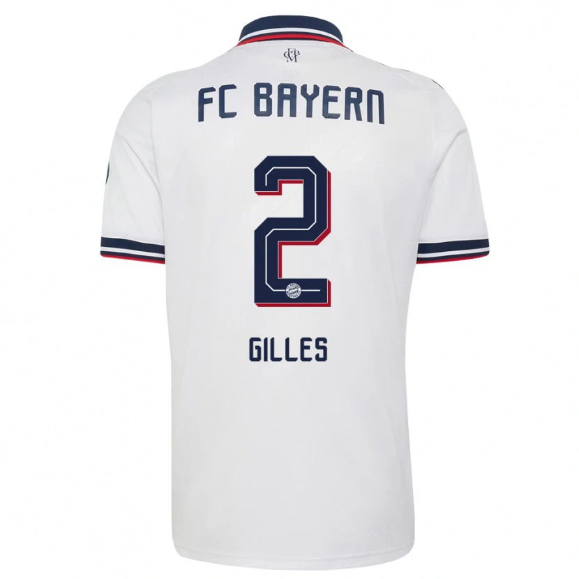 Danxen Criança Camisola Vanessa Gilles #2 Cinza Branco Vermelho Alternativa 2026/27 Camisa Brasil
