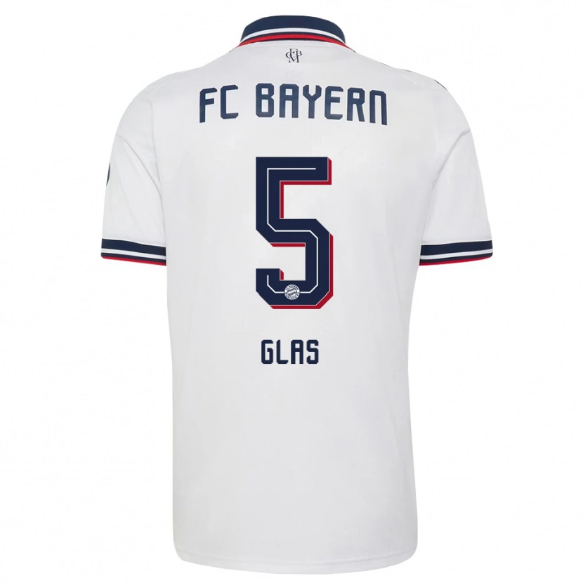 Danxen Criança Camisola Hanna Glas #5 Cinza Branco Vermelho Alternativa 2026/27 Camisa Brasil
