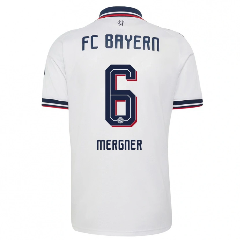Danxen Criança Camisola Max Mergner #6 Cinza Branco Vermelho Alternativa 2026/27 Camisa Brasil