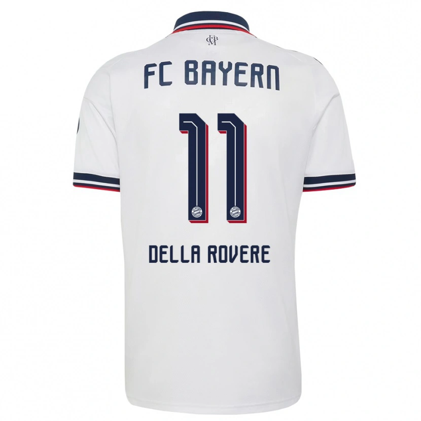 Danxen Criança Camisola Guido Della Rovere #11 Cinza Branco Vermelho Alternativa 2026/27 Camisa Brasil