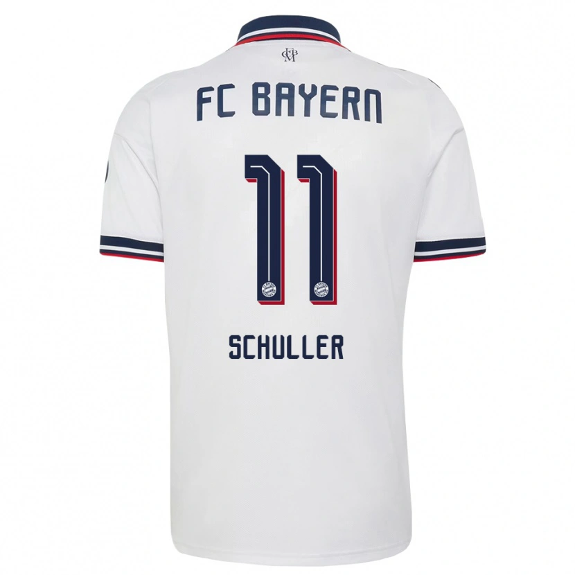 Danxen Criança Camisola Lea Schuller #11 Cinza Branco Vermelho Alternativa 2026/27 Camisa Brasil