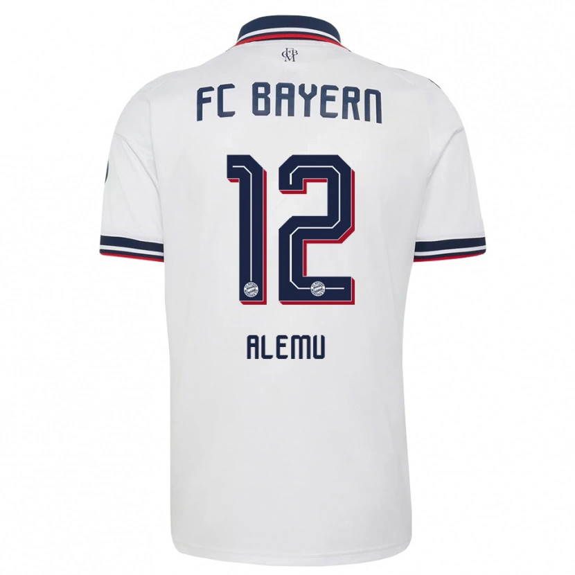 Danxen Criança Camisola Liul Alemu #12 Cinza Branco Vermelho Alternativa 2026/27 Camisa Brasil
