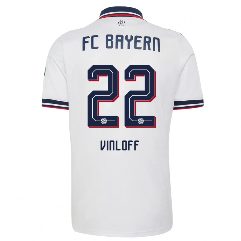 Danxen Criança Camisola Matteo Vinloff #22 Cinza Branco Vermelho Alternativa 2026/27 Camisa Brasil