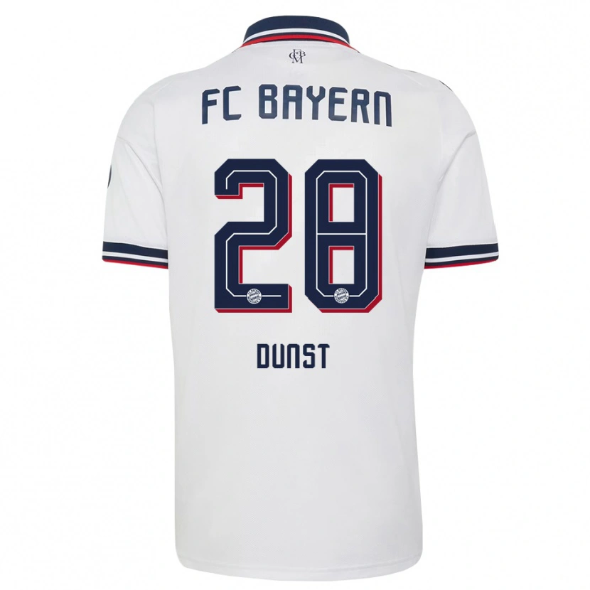Danxen Criança Camisola Barbara Dunst #28 Cinza Branco Vermelho Alternativa 2026/27 Camisa Brasil