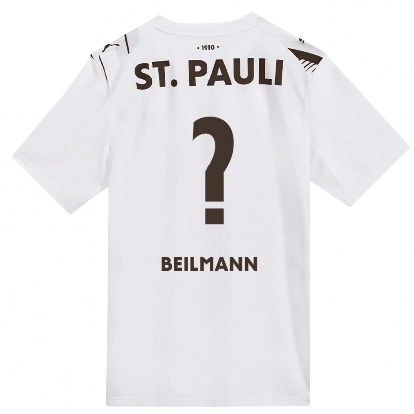 Danxen Criança Camisola Erwin Beilmann #0 Café Branco Vermelho Alternativa 2026/27 Camisa Brasil