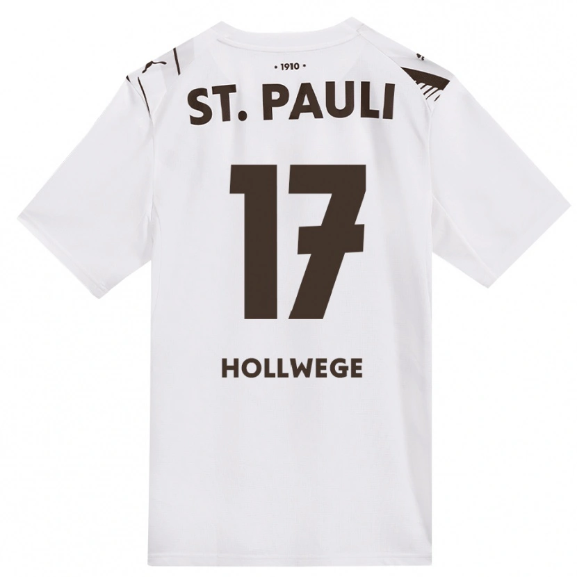 Danxen Criança Camisola Jonah Hollwege #17 Café Branco Vermelho Alternativa 2026/27 Camisa Brasil