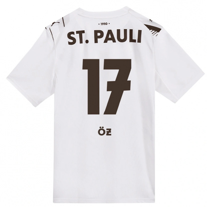 Danxen Criança Camisola Rüchan Öz #17 Café Branco Vermelho Alternativa 2026/27 Camisa Brasil